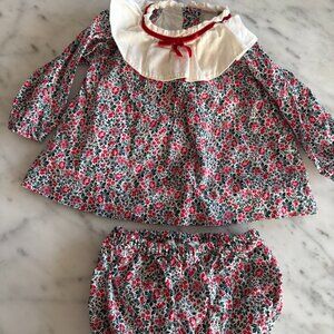 Janie and Jack Matching set Dress 12-18 month